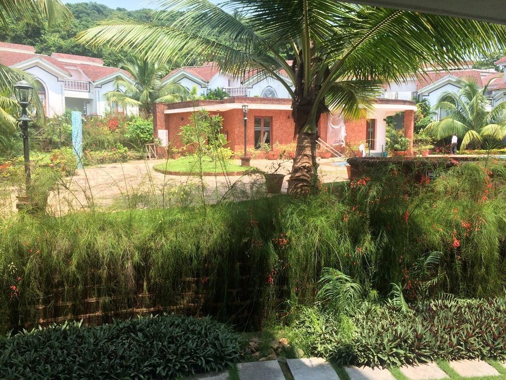 Pool And Garden Facing Apartment In Riviera Foothills Near Baga, Arpora Room photo